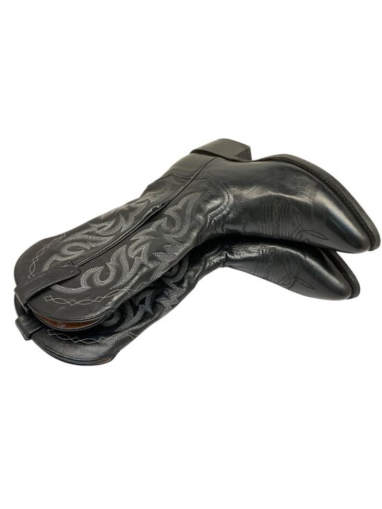 Dan Post Men\'s Milwaukee Round Toe Western Boots DP2110 Black-Leather Size 8.5D main image 4
